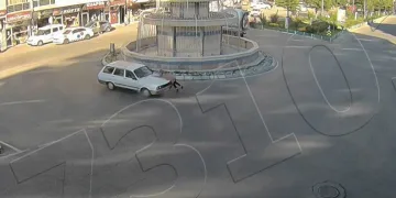 Kütahya’da yaya geçidini kullanmayan kadına otomobil çarptı