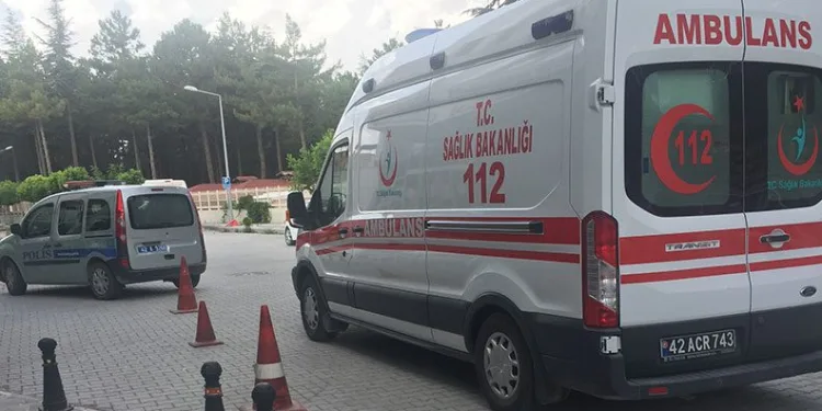 Konya’da 5. kattan düşen çocuk ağır yaralandı