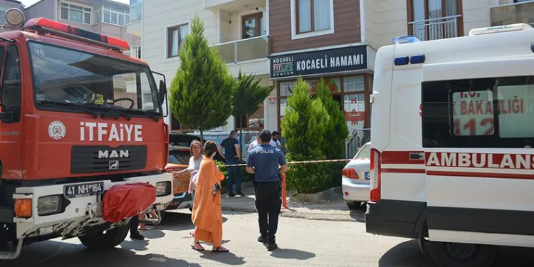 Kadınlar hamamına giren 7 kişi hastanelik oldu