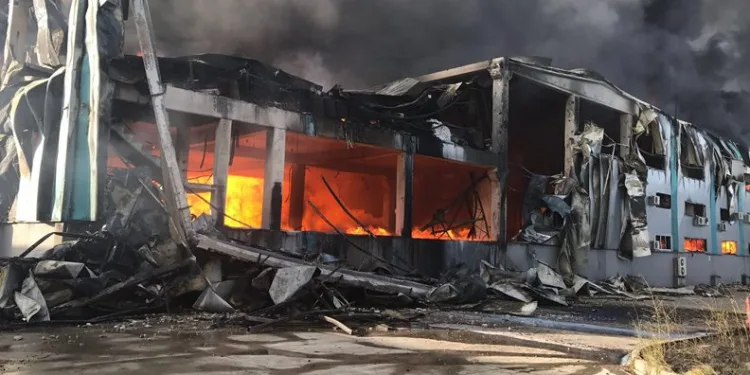 Tekirdağ’da patlamanın yaşandığı fabrika, 5 yıl önce yanarak yok olmuş