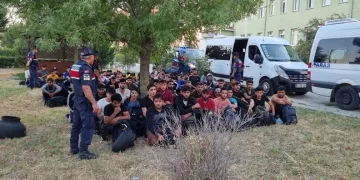 Kırklareli’nde 88 kaçak göçmen yakalandı
