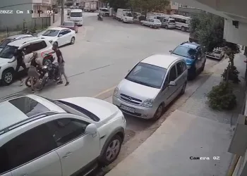 Bursa’da eski sevgili dehşeti kamerada