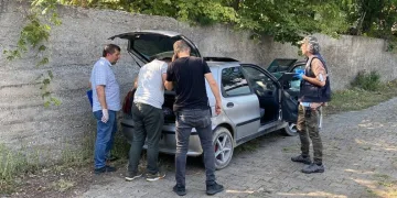 Bolu’da çalınan araç Karabük’te bulundu