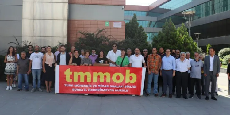 TMMOB Bursa İKK’dan basın açıklaması