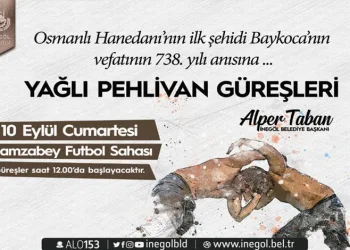 İnegöl’de yağlı pehlivan güreşleri başlıyor