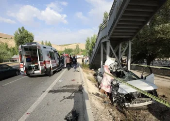 Malatya’da feci kazada 2 ölü