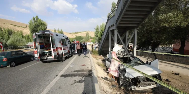 Malatya’da feci kazada 2 ölü