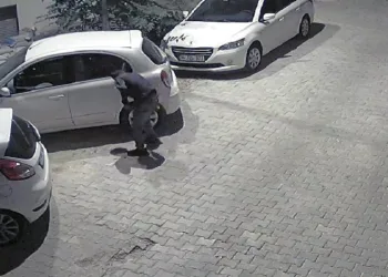 11 aracın lastiği kesti, serbest kaldı