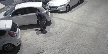 11 aracın lastiği kesti, serbest kaldı