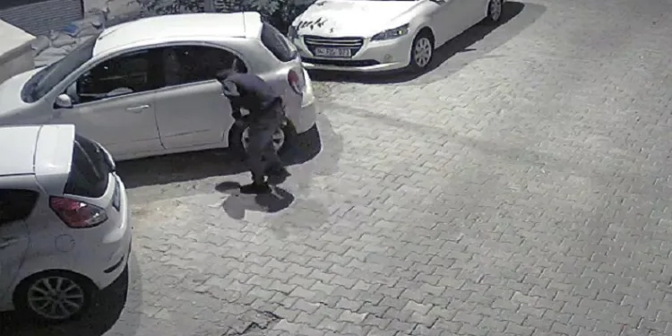 11 aracın lastiği kesti, serbest kaldı