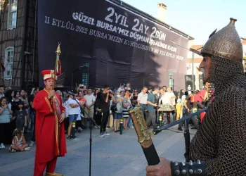 Bursa’da kurtuluşun 100. yılı coşkusu