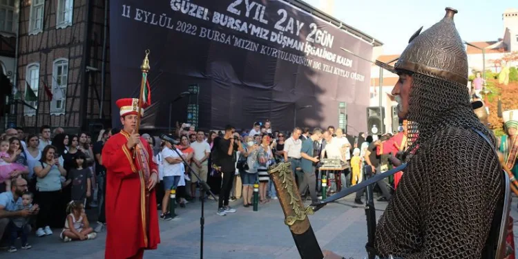 Bursa’da kurtuluşun 100. yılı coşkusu