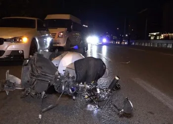 Bursa’da motosiklet sürücüsü hayatını kaybetti