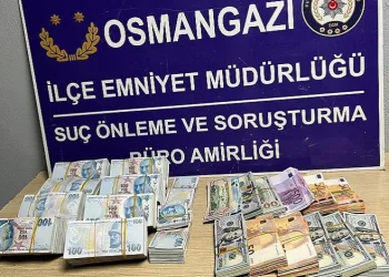 Bursa polisinden 120 bin dolarlık operasyon