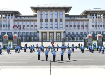 Cumhurbaşkanlığı Muhafız Alayı’nda nöbet değişimi