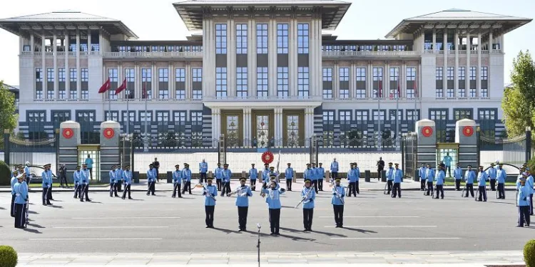 Cumhurbaşkanlığı Muhafız Alayı’nda nöbet değişimi