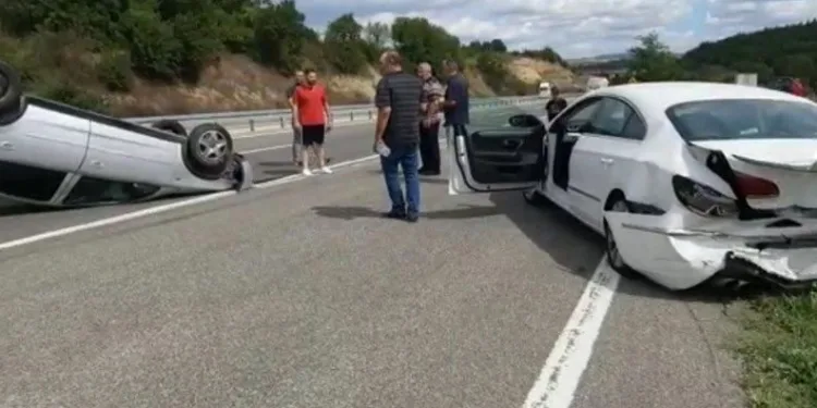 Tekirdağ’da trafik kazası: 2 yaralı