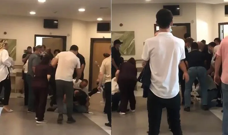 Bursa’da hastanede sıra kavgası