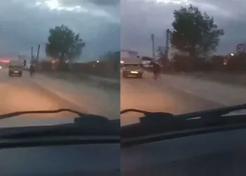 Bursa’da atı kamyonetle kilometrelerce sürüklediler