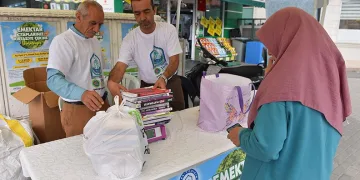 Eski kitaplar kırtasiye çekine dönüşüyor