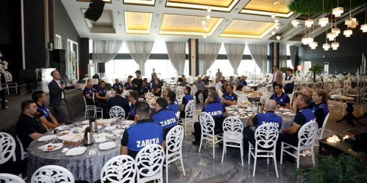 Başkan Taban zabıta personeliyle kahvaltıda buluştu