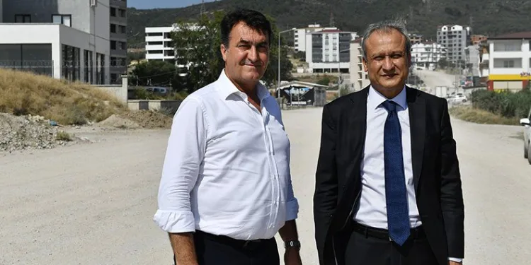 Demirtaş’ın yeni imar yolları asfaltlanıyor