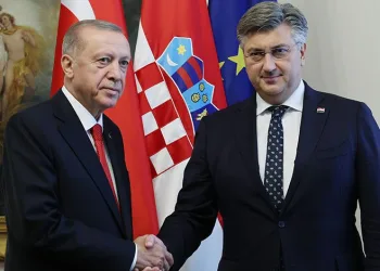 Cumhurbaşkanı Erdoğan, Hırvatistan Başbakanı Plenkoviç’i kabul etti