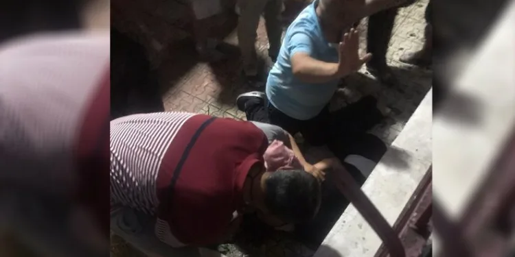 Tartıştığı komşusunu balkondan attı