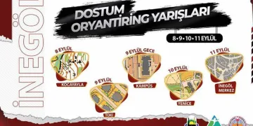 Oryantiring şampiyonası başlıyor