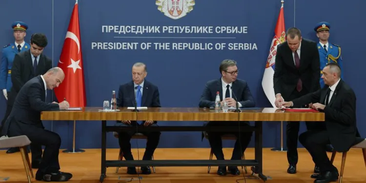 Türkiye-Sırbistan arasında 7 anlaşma