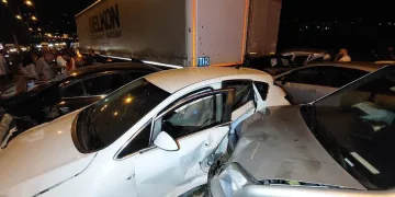 Samsun’da zincirleme kaza:23 araç birbirine girdi