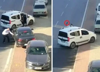 Bursa’da yol verme tartışmasında silahını çekti
