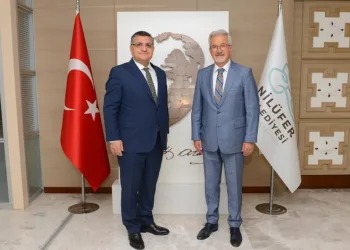 Kaymakam Özarslan’dan Başkan Erdem’e ziyaret