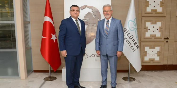 Kaymakam Özarslan’dan Başkan Erdem’e ziyaret