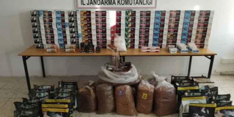 Karaman’da kaçak tütün operasyonu