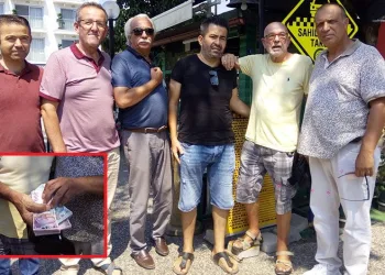 Muğla’da takside unutulan parayı sahibine ulaştırdı