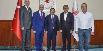 Başkan Özkan’dan Tarım ve Orman Bakan Yardımcısı Pakdil ile Ankara’da görüşme