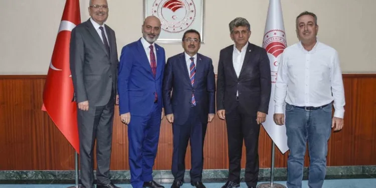 Başkan Özkan’dan Tarım ve Orman Bakan Yardımcısı Pakdil ile Ankara’da görüşme