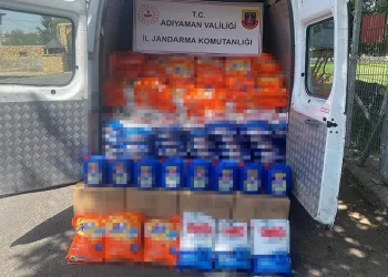 Ünlü markalara ait sahte deterjan ele geçirildi