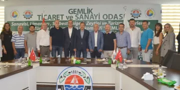 Hakan Çavuşoğlu’ndan Gemlik TSO’ya ziyaret