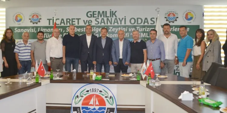Hakan Çavuşoğlu’ndan Gemlik TSO’ya ziyaret