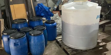 Tekirdağ’da 2 ton kaçak içki ele geçirildi