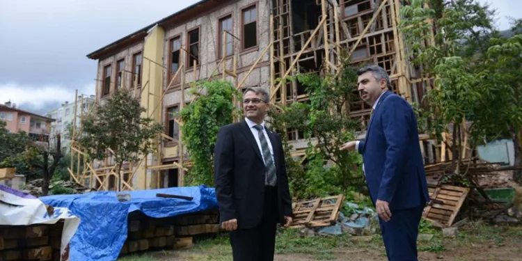 Osman Fevzi Efendi Köşkü restore ediliyor