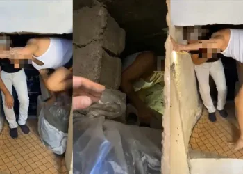 Hapis cezasıyla aranıyordu! Gizli bölmede yakalandı