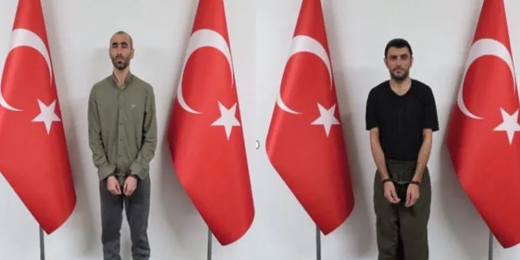 MİT’ten operasyon! 2 terörist sınır hattında yakalandı