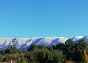 Uludağ’ın zirvesi beyaza büründü