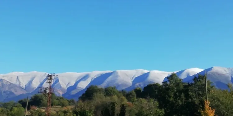 Uludağ’ın zirvesi beyaza büründü