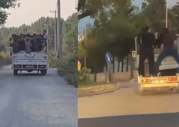 Bursa’da tehlikeli yolculuklar kamerada