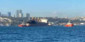 İstanbul Boğaz’ında gemi arızası