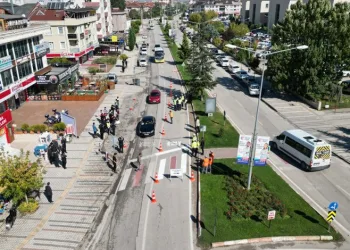 İnegöl’de ‘Yayalara Öncelik Duruşu, Hayata Saygı Duruşu’ etkinliği